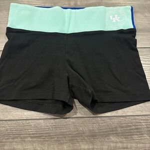 University of Kentucky Black and Teal Shorts